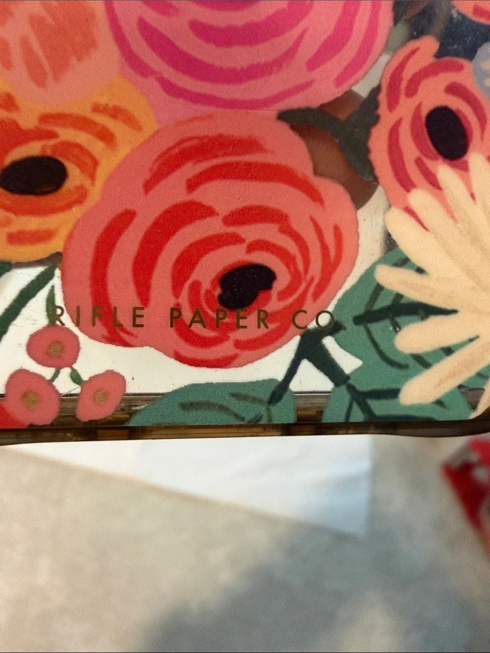 Rifle Paper Co. Floral Phone Case in Pink, Green, White and Blue